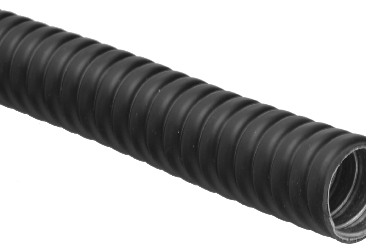 Koreflex KMPS PVC coated steel conduit black